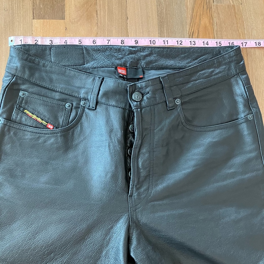 Diesel Leather jeans